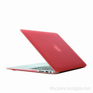Pink Color Silicone Matte Hard Case for 13-inch New Launched MacBook Pro, with Retina, 2013 Model